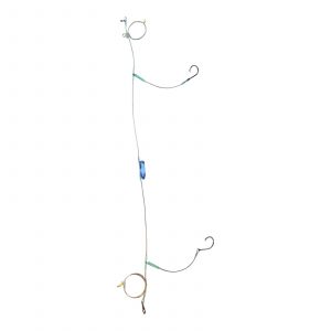 Limited - 2 Arm Circle Hook  -  Naturköder - Flashlight - Montage