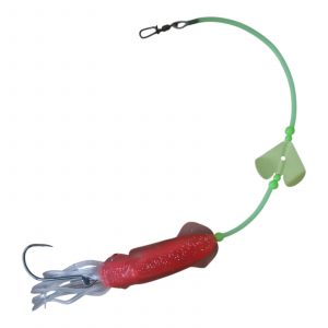 Laude Fishing Giant Squid Flash Light Buzzbait Rig