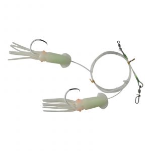 Laude Fishing Squid Oktopus Circle Hook Rig