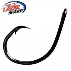 LAZER SHARP Eagle Claw Saltwater Non Offset Circle Hook L2004EU 11/0