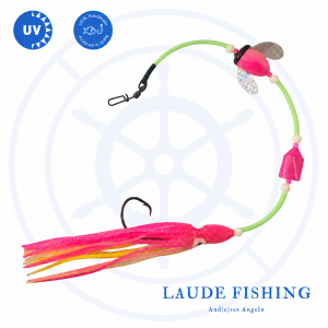 Limited Pink Spin n Glo  Naturködersystem - Leng - Seehecht - Heilbutt